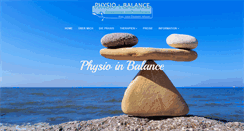 Desktop Screenshot of physioinbalance.at